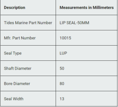 Tides LIP-SEAL-50MM